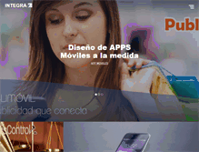 Tablet Screenshot of integrasistemas.com.mx